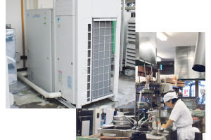 ダイキン飲食店用エアコン